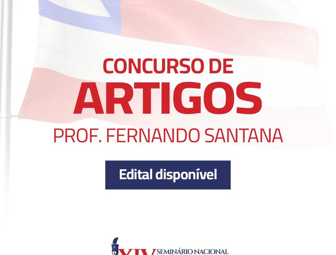 Edital do Concurso de Artigos Professor Fernando Santana (2026)